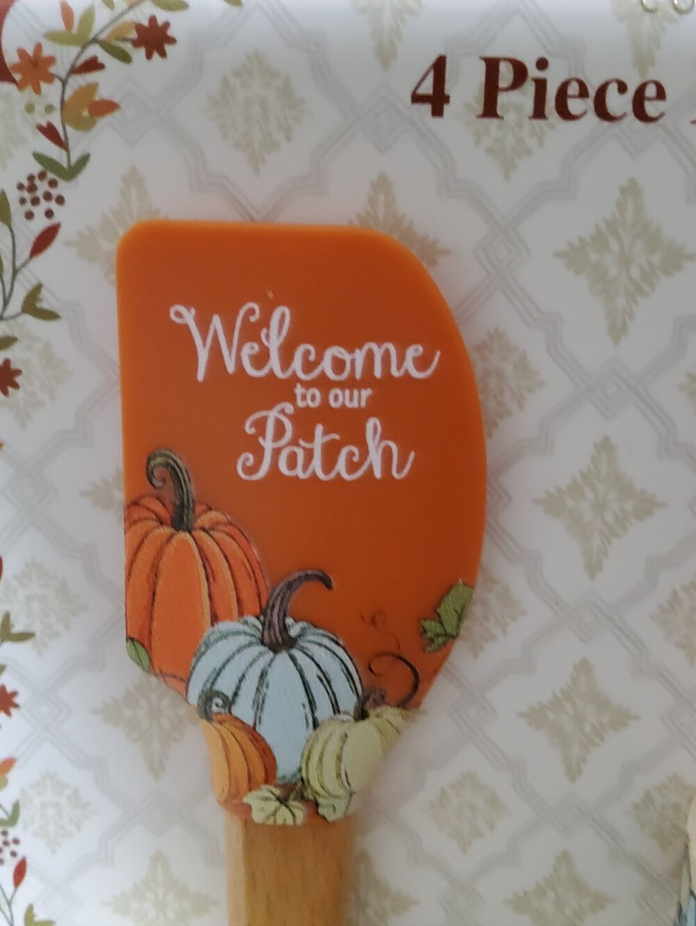 * CWC Mini Fall 4-pc. Baking Tool Set Harvest Kitchen Essentials Orange - Picture 6 of 7